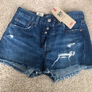 Levis Jean shorts